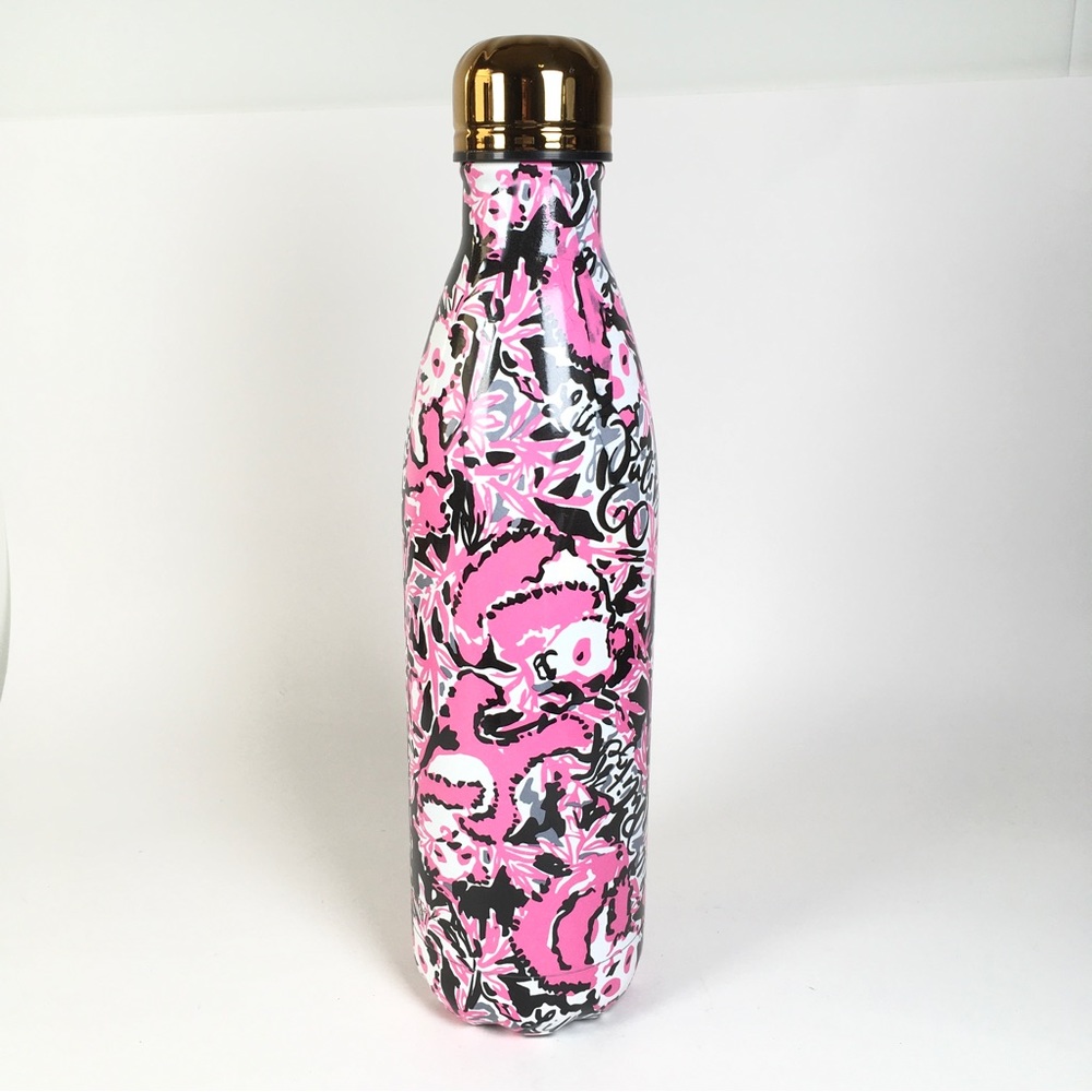 Swell Lilly Pulitzer Water Bottle Hanging with My Boo Panda Print